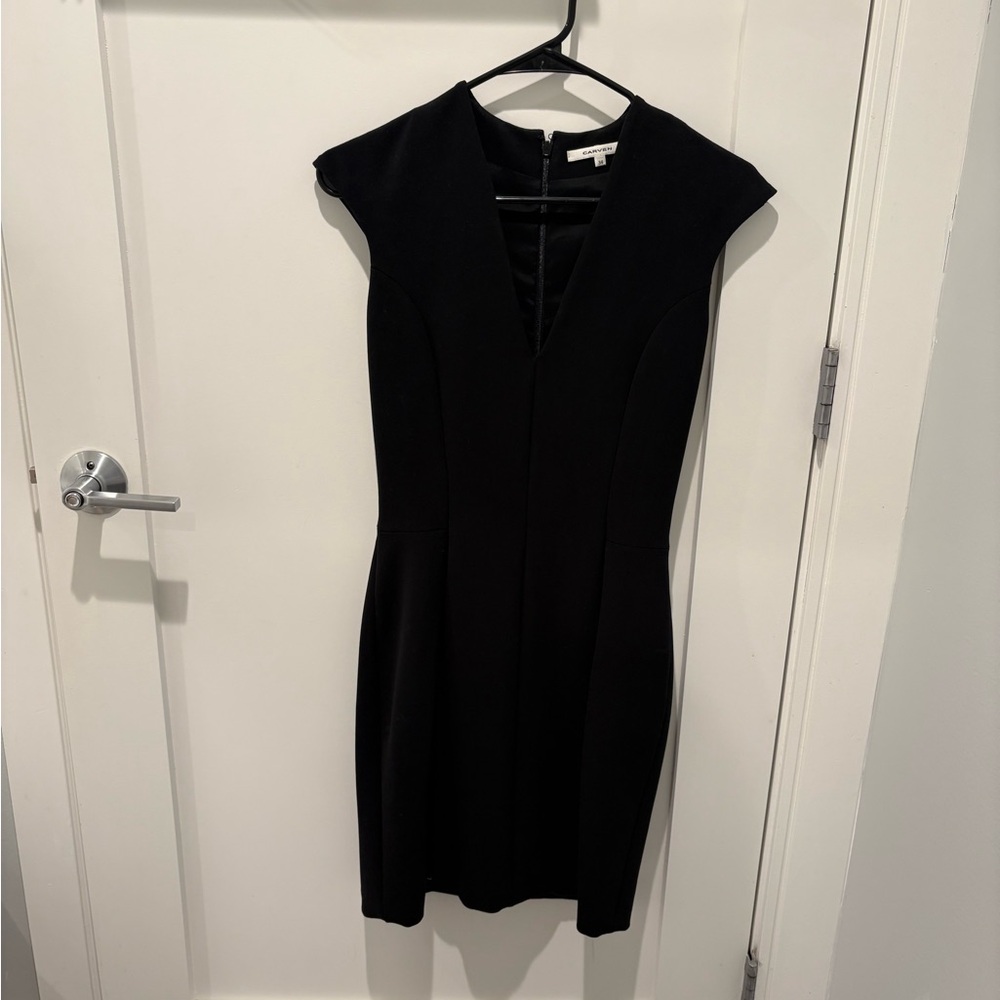 Carven Black Mini Dress
